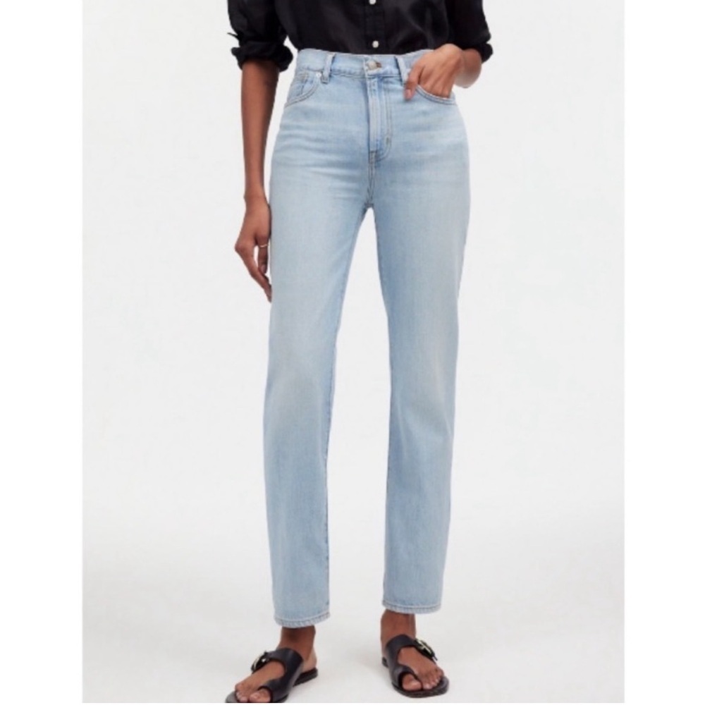 Madewell women’s perfect vintage lightwash denim jeans size 26